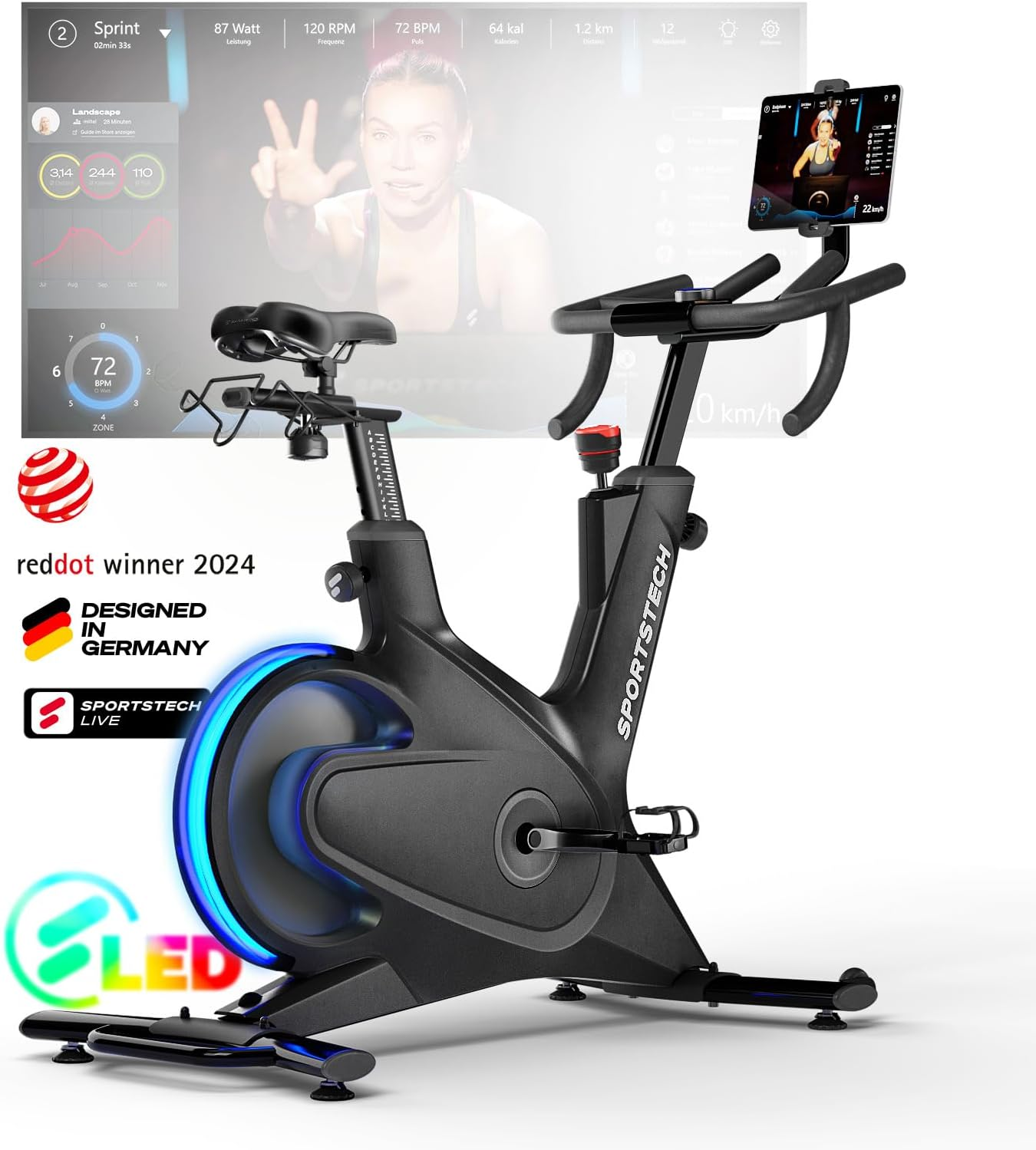 Sportstech sBike Lite Pro XPm7